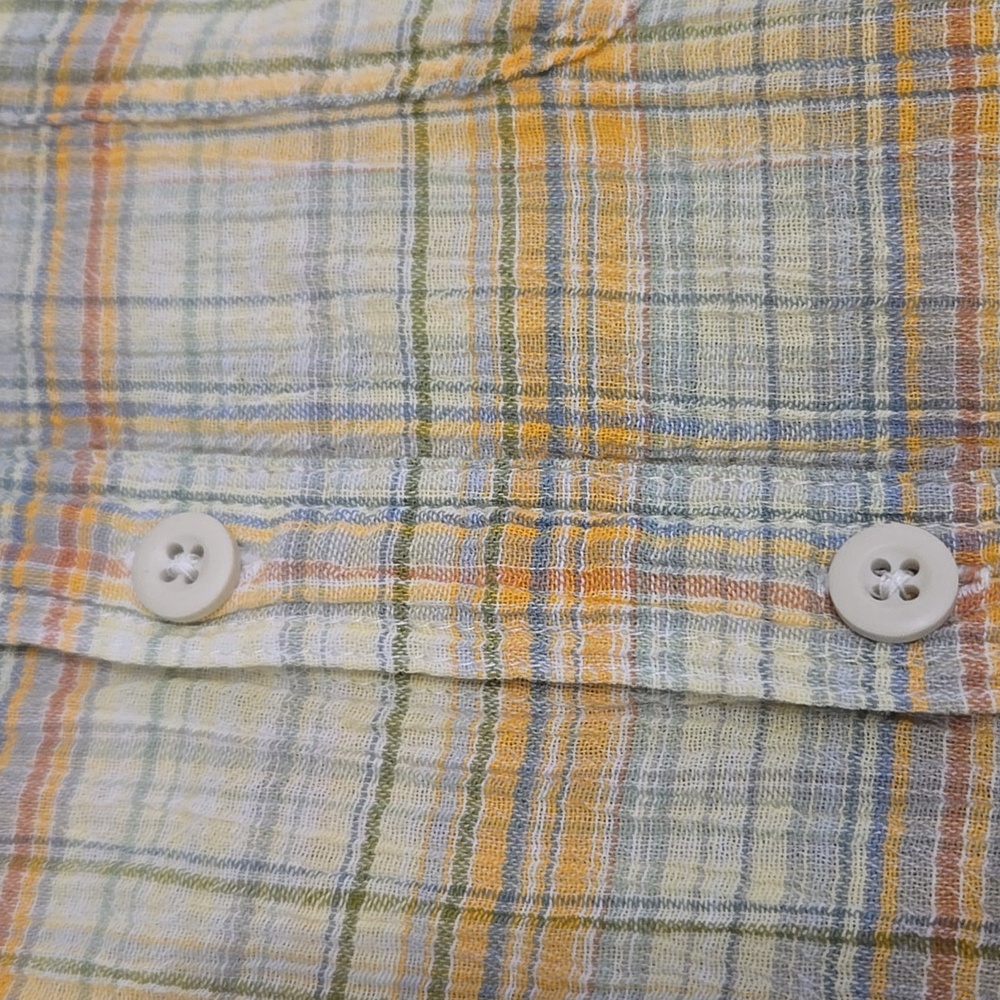 Patagonia Organic Cotton Plaid Shirt Size Xl - Picture 4 of 5